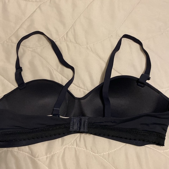 NWOT Fine Too Navy Bra - Picture 3 of 6